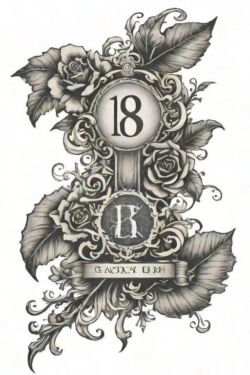 Bible Verse Written Behind The Number