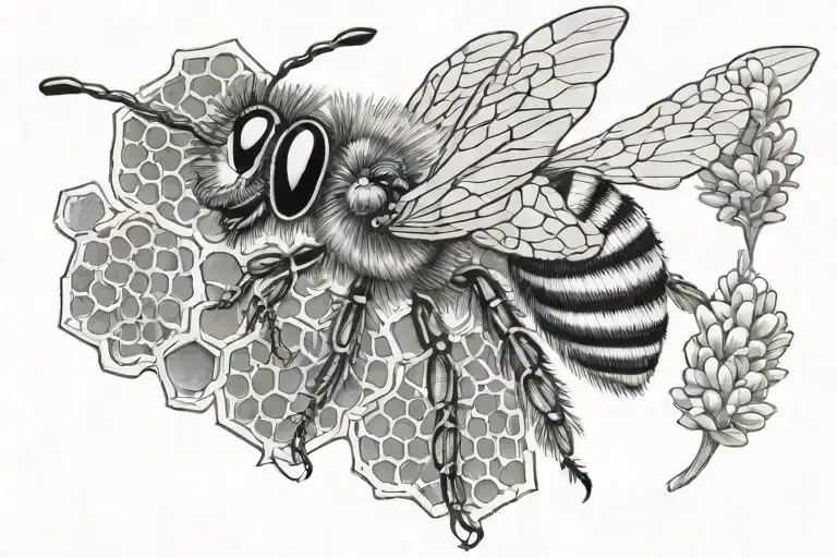 Honey Comb Bee
