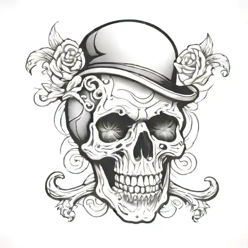 Simple Tattoo Skull