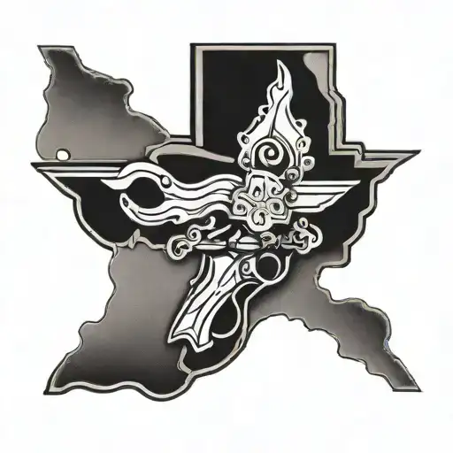 Texas Ranches And A Shotgun