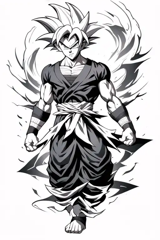 Son Goku Ultra Instinct Form