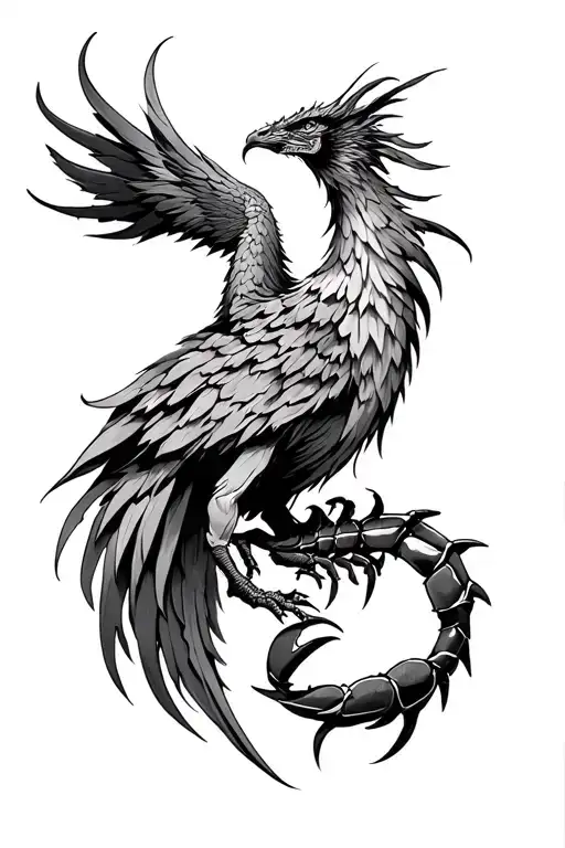 Phoenix And Scorpio Zodiac Sign