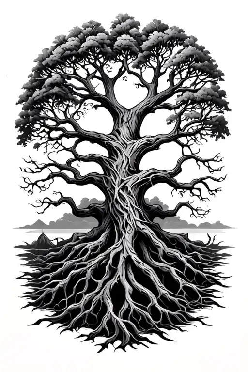 Tree Of Life Intertwined