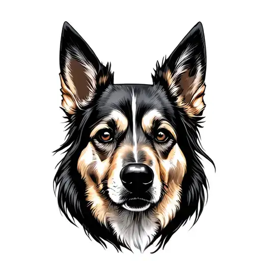 Feminine Military Dog Tag