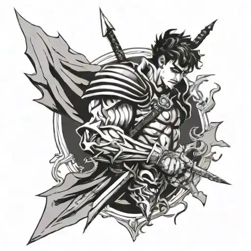 Berserk New Design Guts Sign