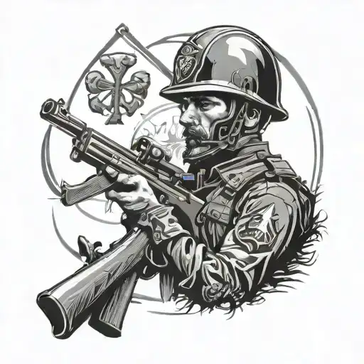 A Vintage Irish Republican Army Poster Design From 2006 With A Modern Twist