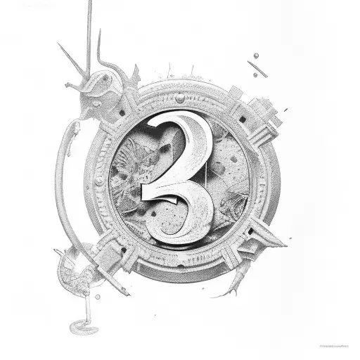 Cover That Looks Like A Number Four