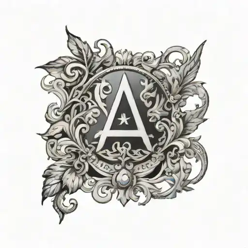 I Would Like A V And A Symbol Representing Normandy