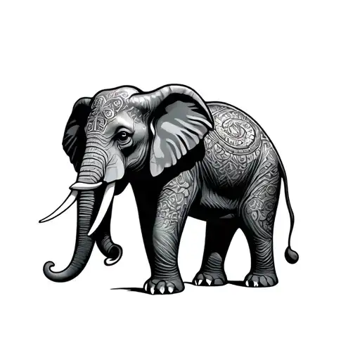 Elephant Adorned