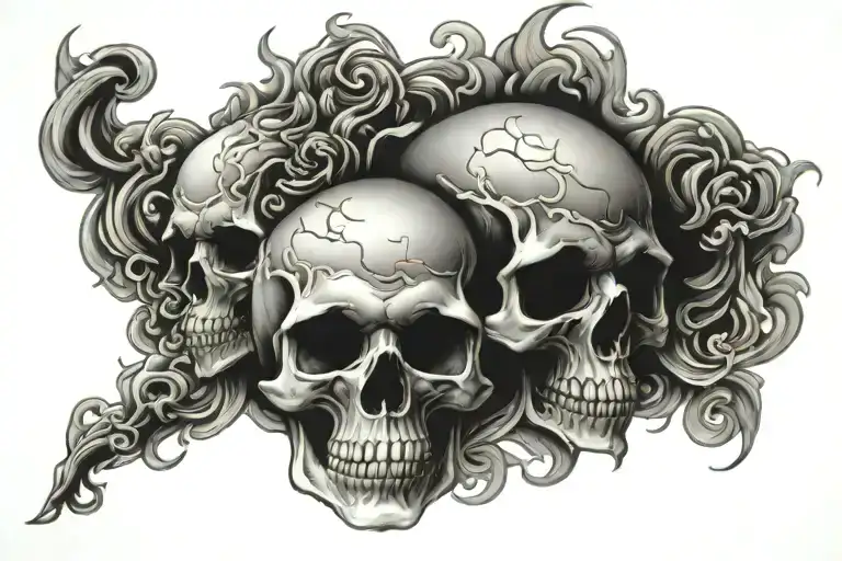 Skull And Smoke