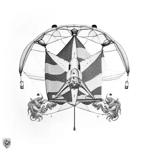 Military Airdrope Parachute