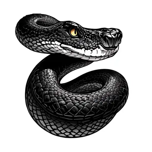 Create A Sketch With A Message That The Whole Life Of A Casino With A Snake