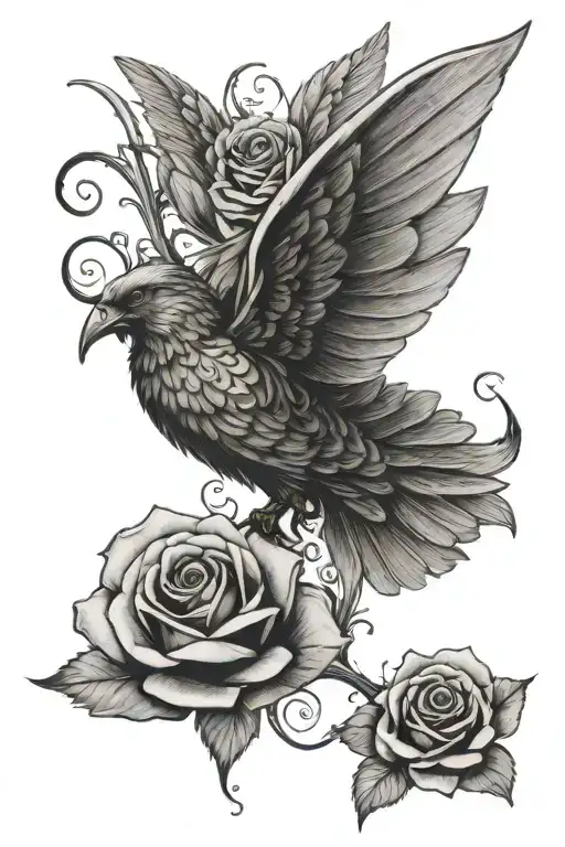 Wings And Rose Growing