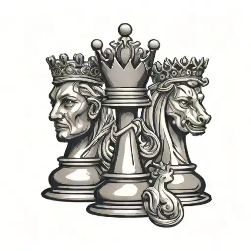Queen Chess Pieces