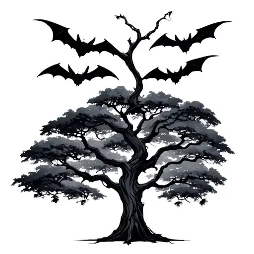 Posion Tree With Bats