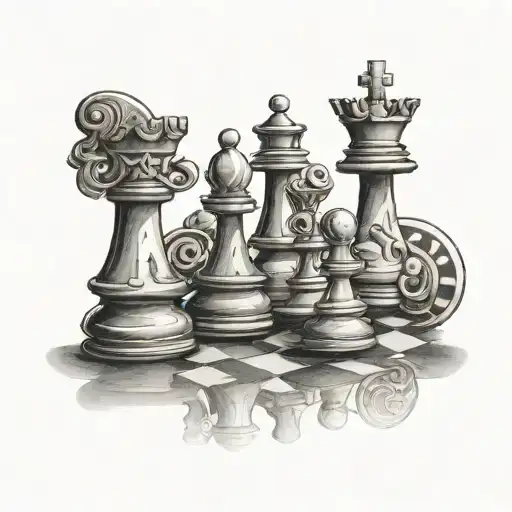 Queen Chess Pieces