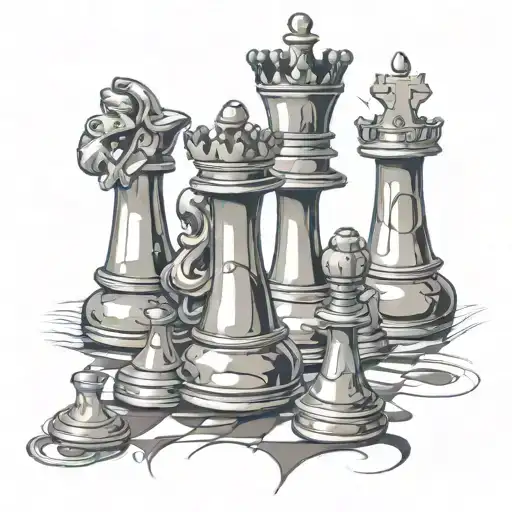 Queen Chess Pieces