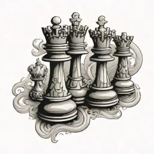 Queen Chess Pieces