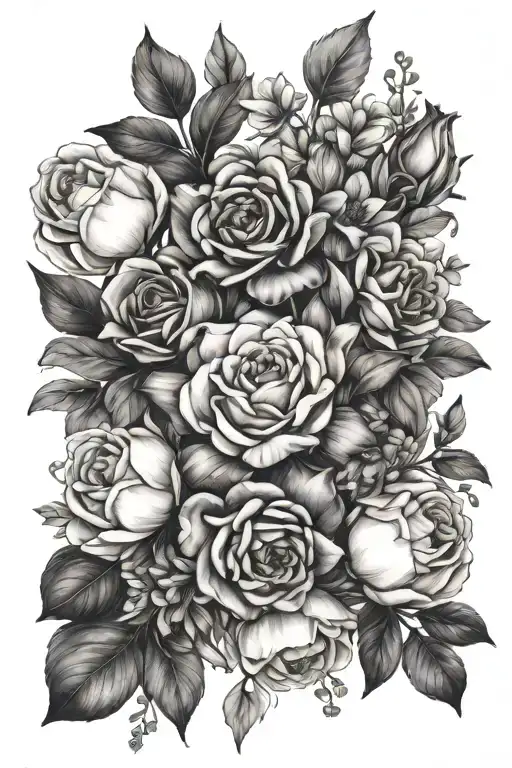 Birth Flower Bouquet