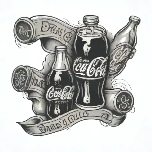 Dad Mom And Son Coca Cola