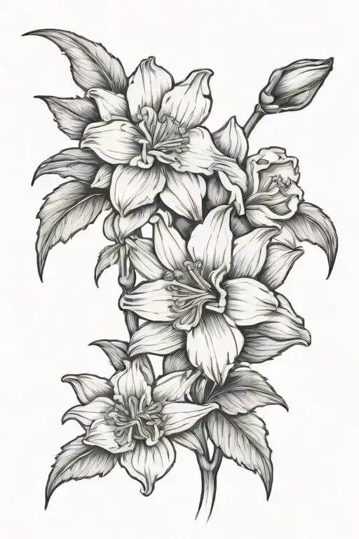 Carnation Daffodil Daisy Flowers