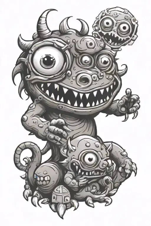 Monster Cute 4 Children