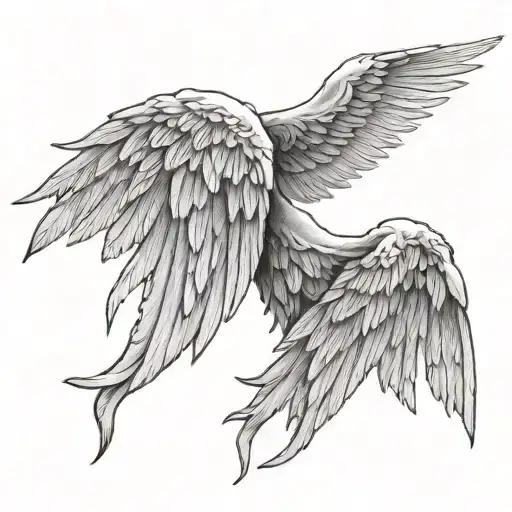 Angel Wings For Death