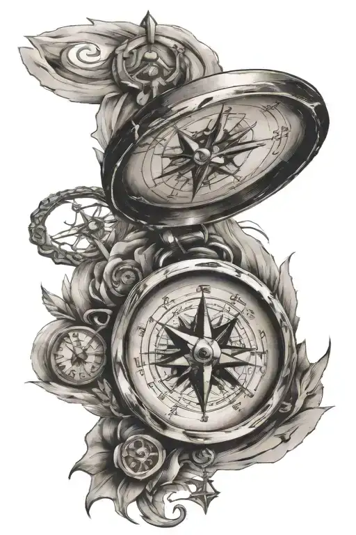 Rustic Compass