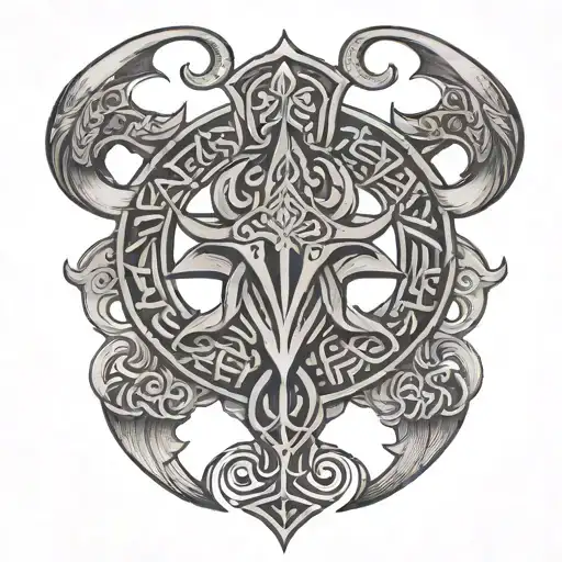 Viking Symbol Child Family Strength Destiny