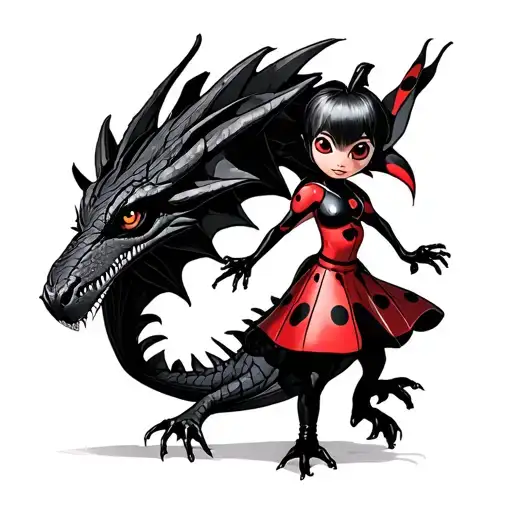 Miraculous Ladybug Meets How To Train Your Dragon