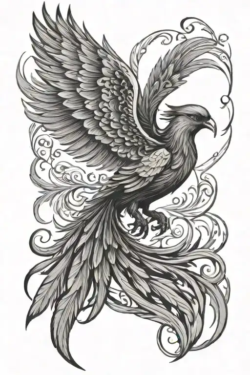 Phoenix Between Breast