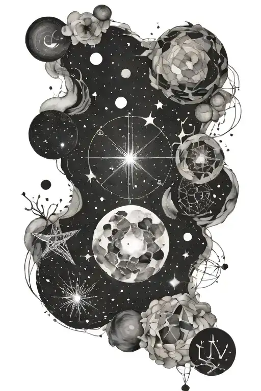 Constellations And Ocean