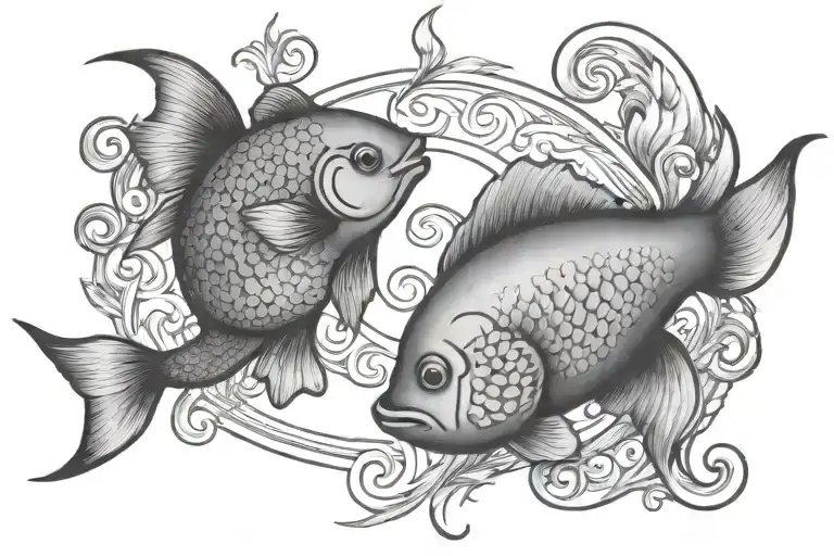 Pisces Zodiac Symbol