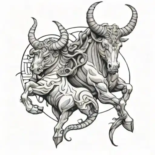 Taurus And Scorpio Locked In Battle