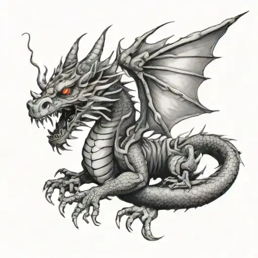 Japenis Dragon Wrapped