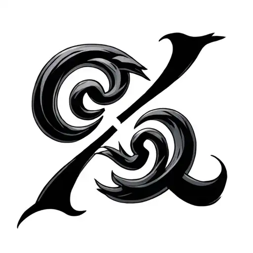 Ying The Symbol Merged