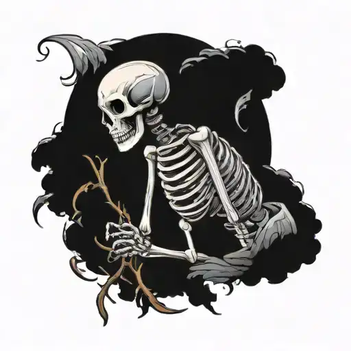 Skyhook Basket Skeleton Image In Profile