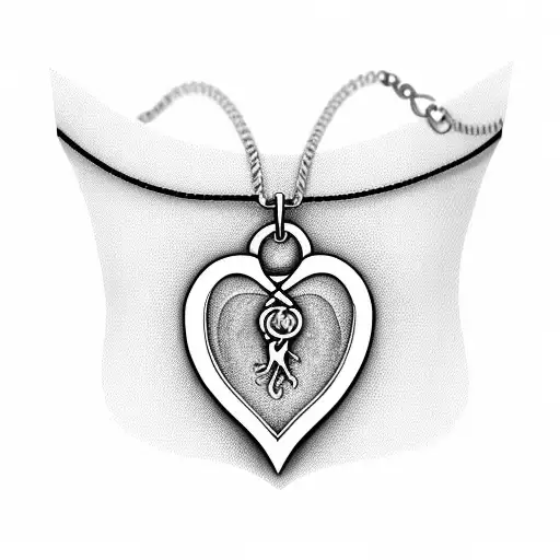 Heart Pendant Ankle Bracelet