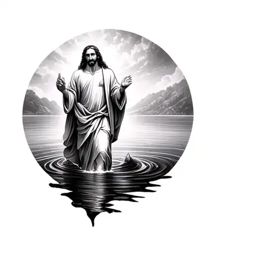 Jesus Walking On Water