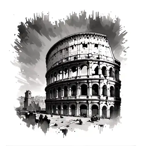 Colosseum And Atlas
