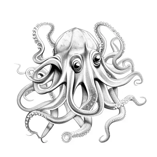 Octopus With A Volkswagen T4