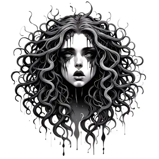 Medusa Crying Blood
