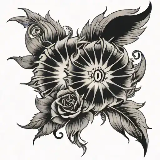 Side By Side Forever Written With A Sun