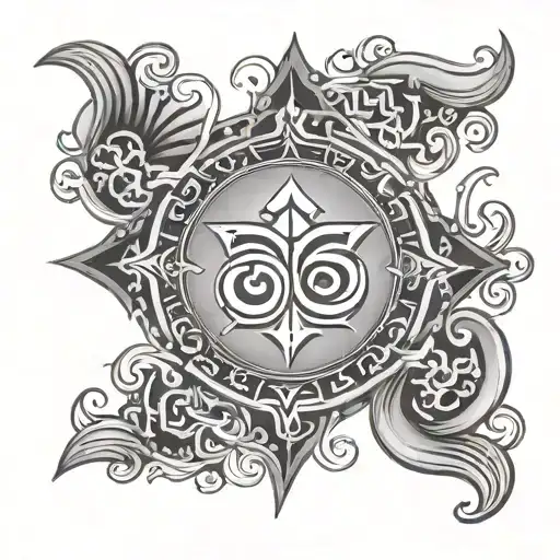 Chandra Tamil God Symbol