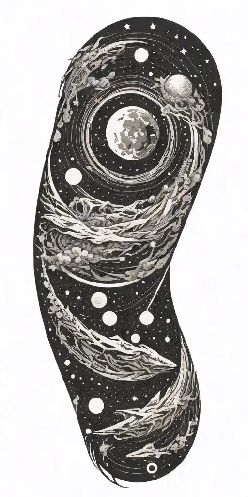 Negative Space Universe