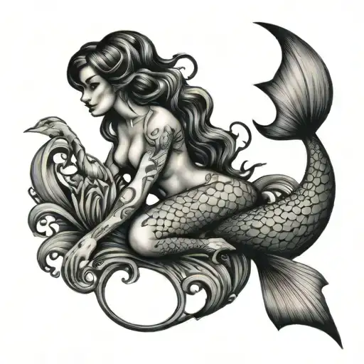 Mermaid Sitting