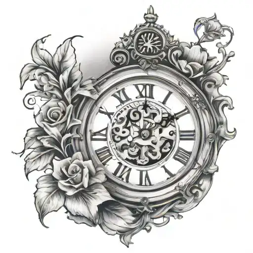 Wonderland Clock Face