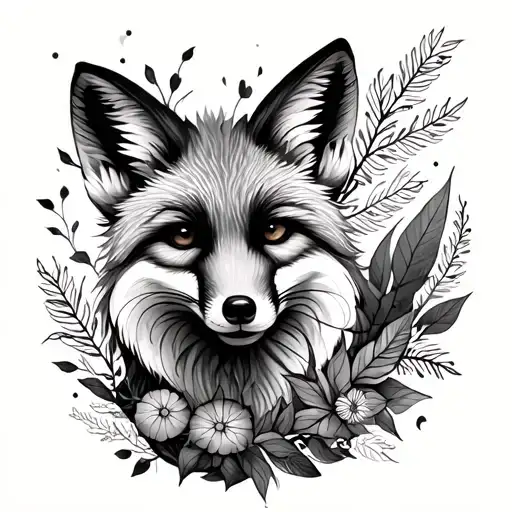 Fox And Nature Inspired Sleeve