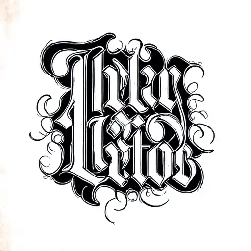 Two Word Ambigram Generator