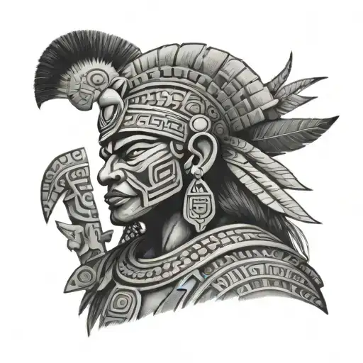 Maya Culture Warrior